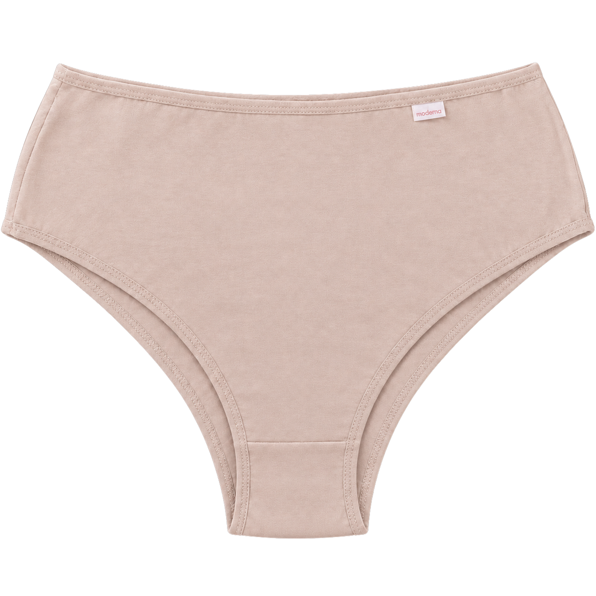 Calcinha plus size cava média 100% algodão chocolate