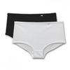 KIT111 - Kit Calça Cava Baixa Clássica em Ribana com Viés - Kit com 02 Peças
