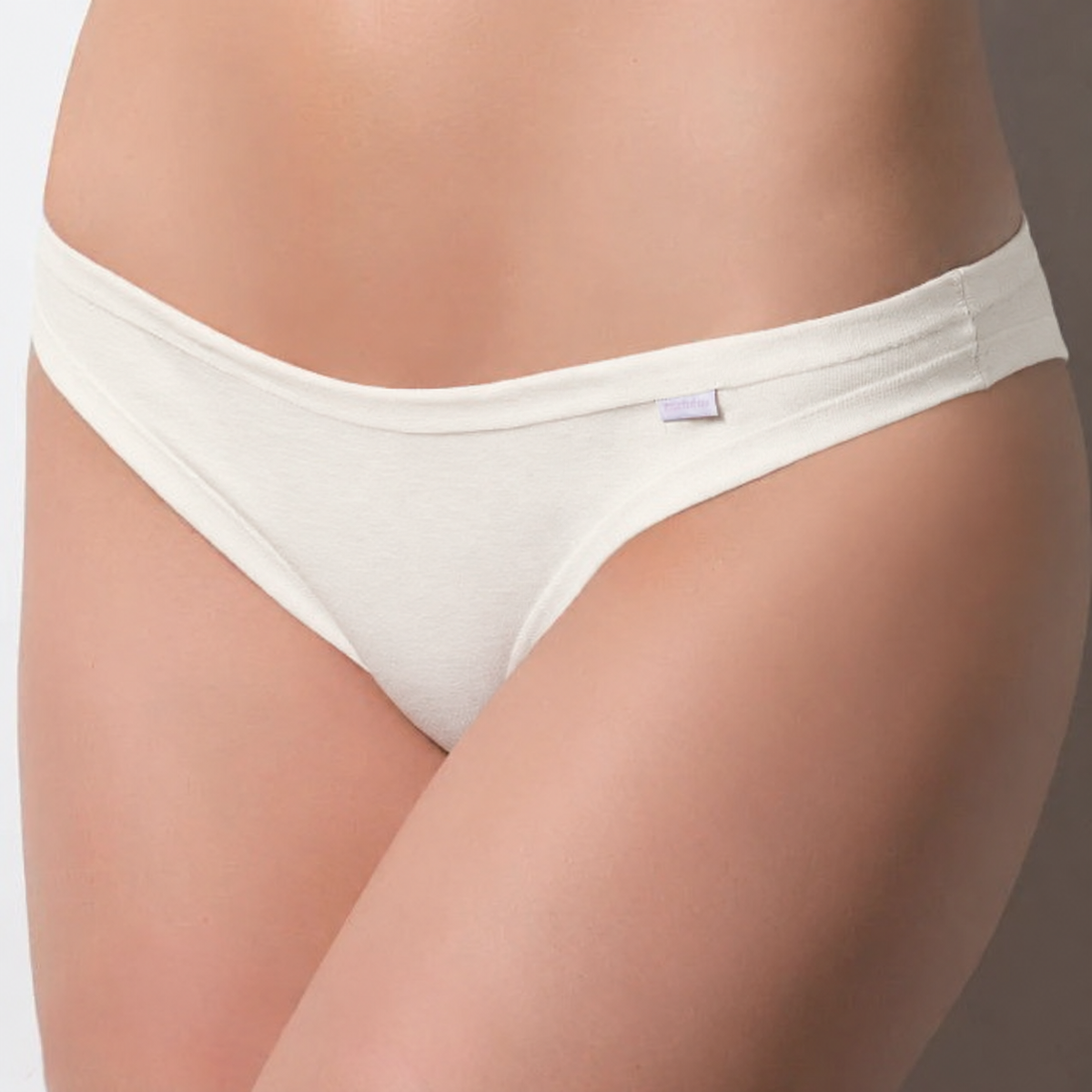 10K102 - Kit 10 Calcinhas Biquíni 100% Algodão com Viés