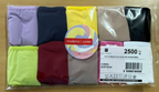 10K2500 - KIT BIQUINI COM ELASTICO PERNA E CINTURA - KIT COM 10 PECAS EM CORES SORTIDAS