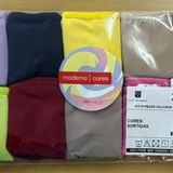10K2500 - KIT BIQUINI COM ELASTICO PERNA E CINTURA - KIT COM 10 PECAS EM CORES SORTIDAS