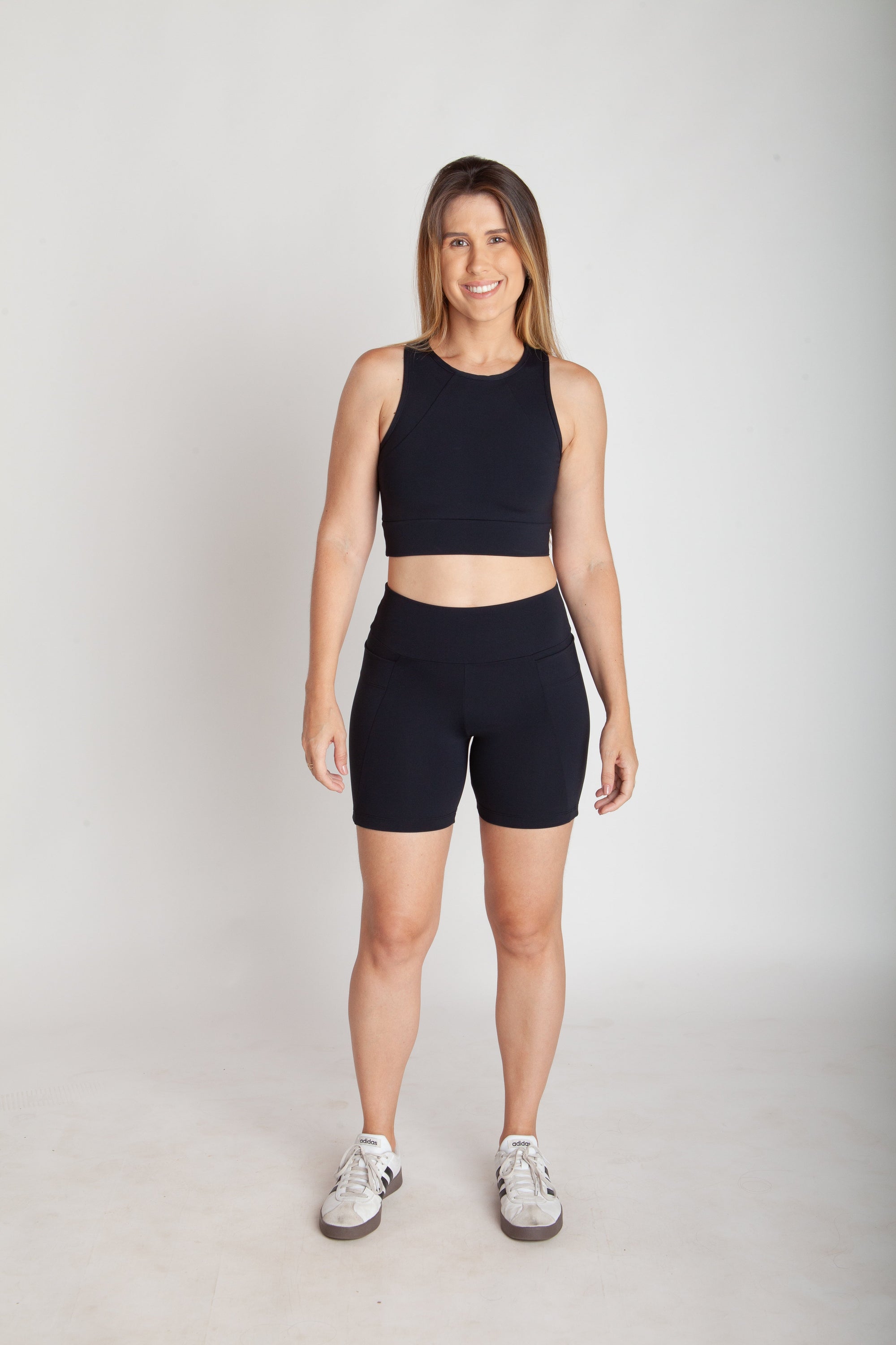 Bermuda Fitness Bolsos Laterais - NB22