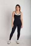 Macacao Fitness Longo Costa Cavada Bicolor - NMLB82