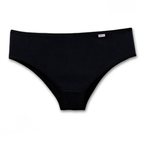 123 - Calça Cava Média em Ribana com Elástico