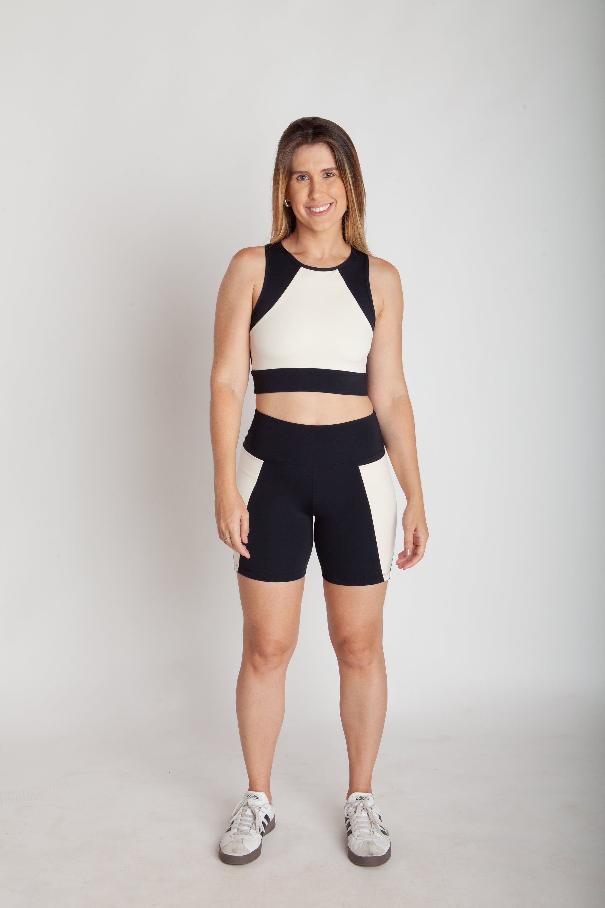 Cropped Fitness Costa Nadador Bicolor - NTB02