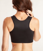 304 - Sutiã Camiseta Com Abertura Frontal Dupla Regulagem