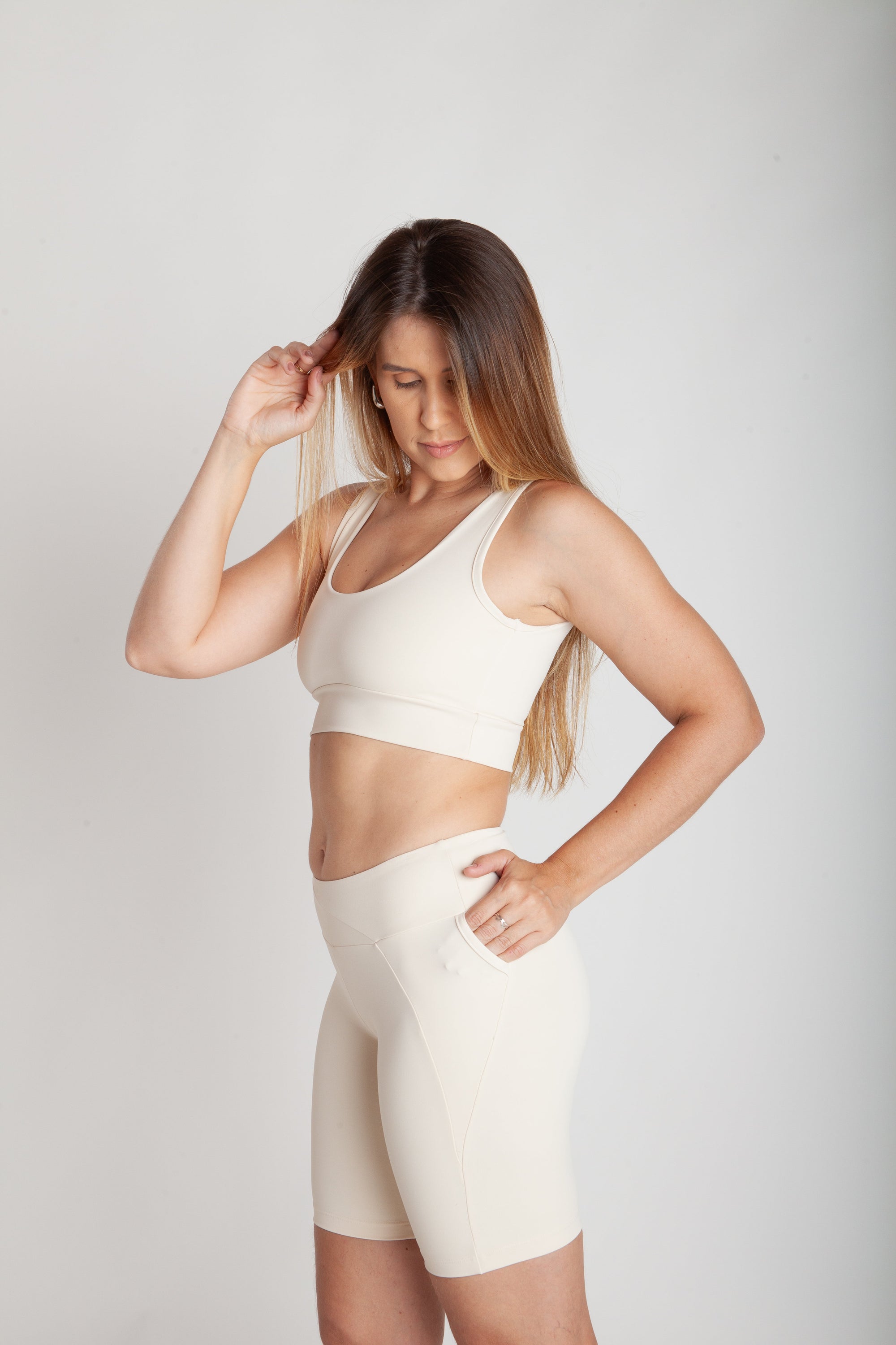 Bermuda Fitness Bolso Lateral Esquerda - NB23