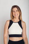 Cropped Fitness Costa Nadador Bicolor - NTB02
