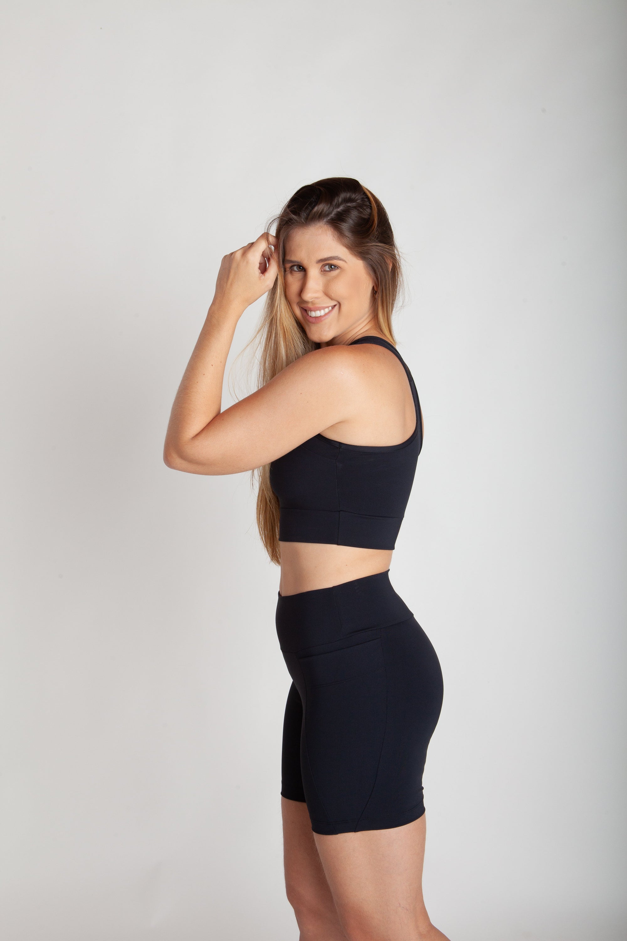 Bermuda Fitness Bolsos Laterais - NB22