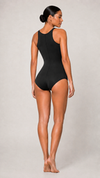 425 - Body Modelador Feminino com Abertura Frontal e Fecho Duplo