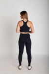Legging Fitness Bolsos Laterais Bicolor - NLB63
