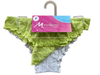 KIT080 - KIT CALCINHA ASA DELTA EM RENDA COM FUNDO DE ALGODAO – KIT COM 2 PECAS