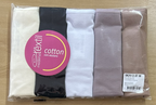 5K2513 - KIT CALCA CAVA MEDIA EM COTTON COM ELASTICO PERNA E CINTURA – KIT COM 5 PECAS EM CORES SORTIDAS