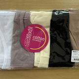 5K2511 - KIT TANGA STRING EM COTTON COM ELASTICO PERNA E CINTURA – KIT COM 5 PECAS EM CORES SORTIDAS