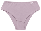 Calcinha de algodão cava média em Cotton nude alvorada vista frontal
