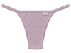 Calcinha tanga string de algodão em Cotton nude alvorada vista frontal
