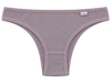Calcinha biquíni de algodão em Cotton nude alvorada vista frontal