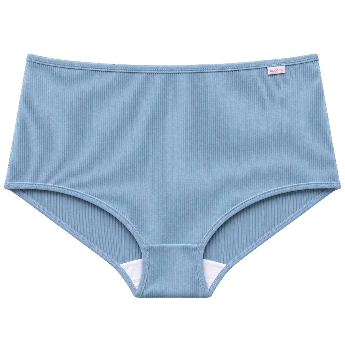 KIT121 - Kit 2 Calcinhas Calça Cava Baixa 100% Algodão com Elástico