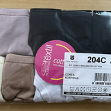 10K204C - KIT BIQUINI COM VIES PERNA E CINTURA - KIT COM 10 PECAS DE CORES SORTIDAS