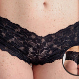 5K082 - KIT CALECON TODO EM RENDA COM FUNDO DE ALGODAO - KIT COM 5 PECAS