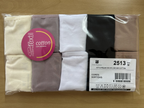 10K2513 - KIT CALCA CAVA MEDIA EM COTTON COM ELASTICO PERNA E CINTURA – KIT COM 10 PECAS EM CORES SORTIDAS