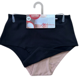 KIT201 - Calça Cava Baixa Clássica com Viés - Kit com 2 Peças