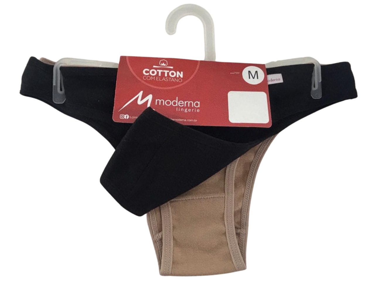 KT2512 - Biquini Em Cotton – Kit Com 2 Peças