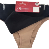 KT2513 - Calça Cava Media Em Cotton – Kit Com 2 Peças