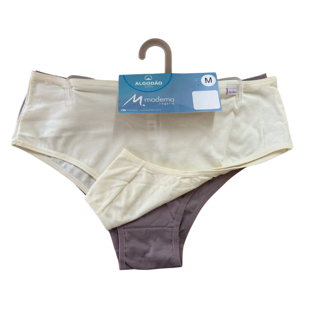 PKT110 - Calça Plus Size Cava Média - Kit com 2 Peças