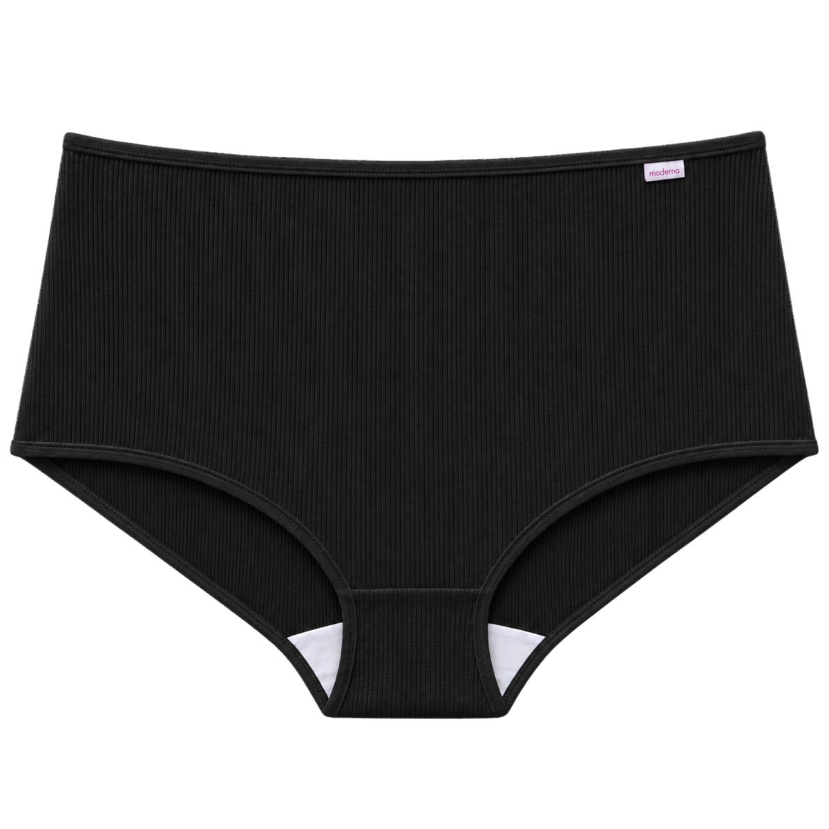 KIT121 - Kit 2 Calcinhas Calça Cava Baixa 100% Algodão com Elástico