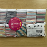 10K2516 - KIT TANGA STRING LISTRA SORTIDAS COM VIES BRANCO – KIT COM 10 PECAS SORTIDAS