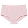 KIT121 - Kit 2 Calcinhas Calça Cava Baixa 100% Algodão com Elástico