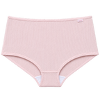 KIT121 - Kit 2 Calcinhas Calça Cava Baixa 100% Algodão com Elástico