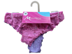 KIT081 - KIT CALCINHA TODA EM RENDA COM FUNDO DE ALGODAO – KIT COM 2 PECAS
