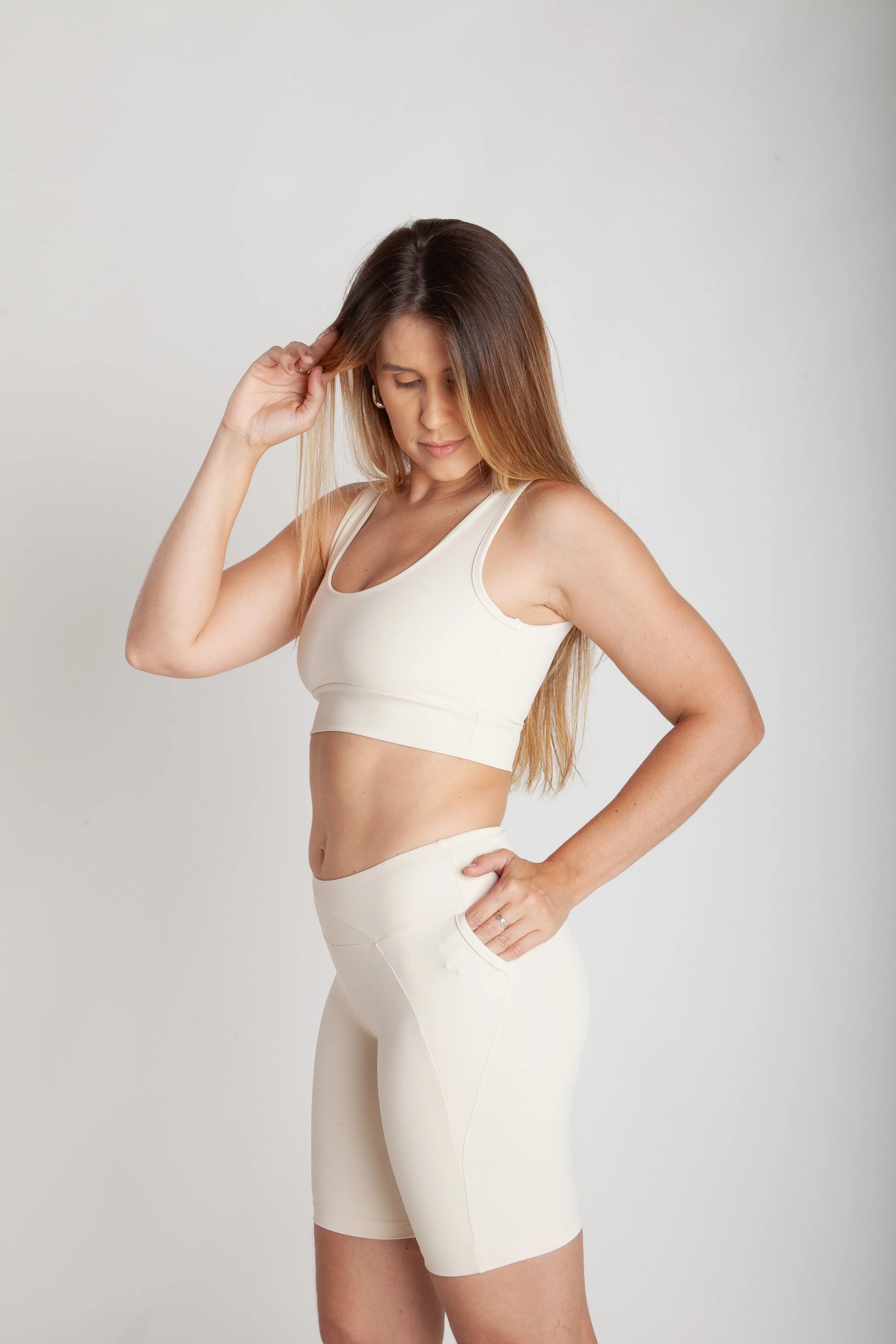 Bermuda Fitness Bolso Lateral Esquerda - NB23