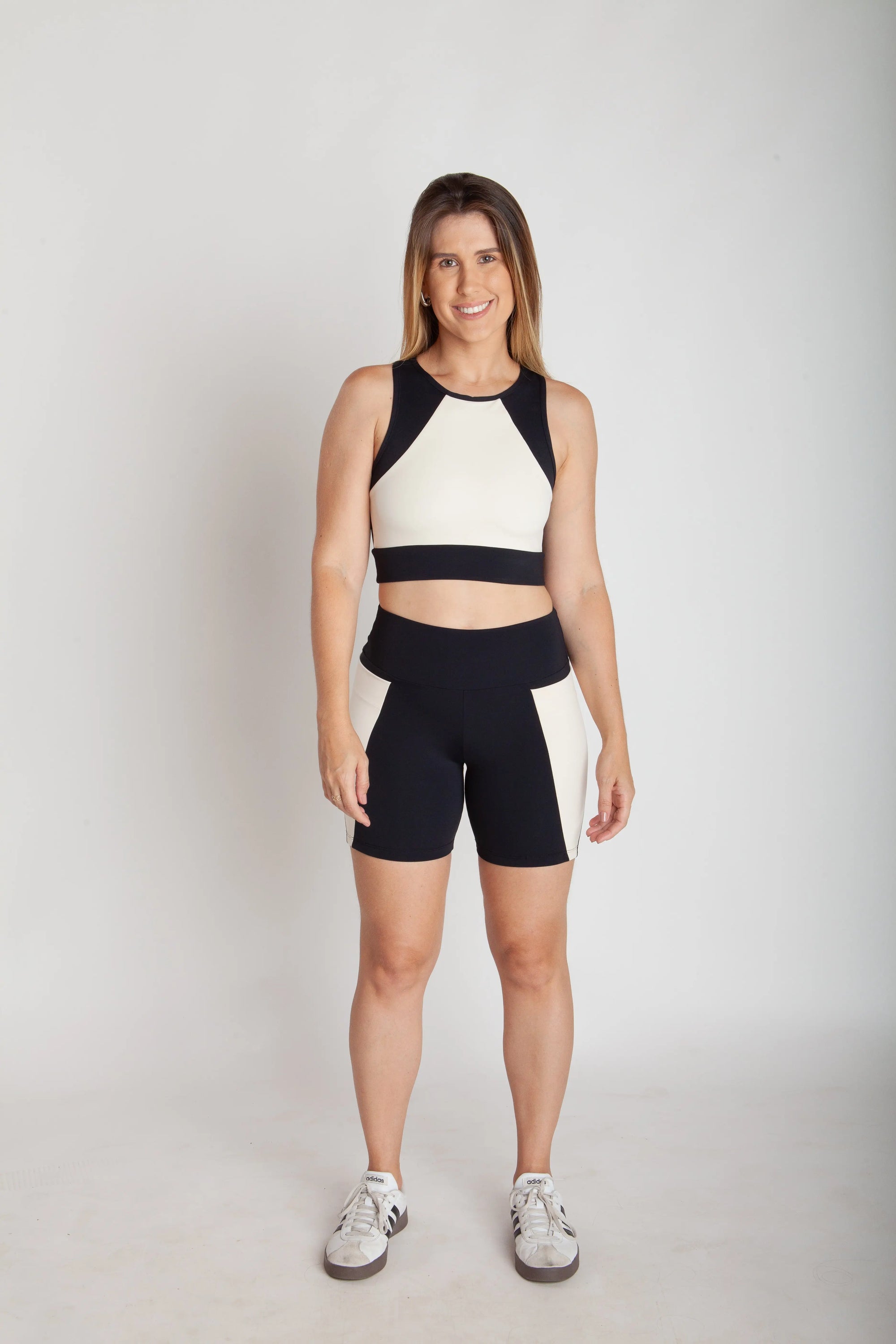 Cropped Fitness Costa Nadador Bicolor - NTB02