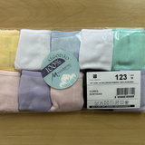 10K123 - KIT CALCA CAVA MEDIA RIBANA COM ELASTICO PERNA E CINTURA – KIT COM 10 PECAS EM CORES SORTIDAS
