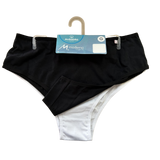 PKT114 - KIT CALCA PLUS SIZE CAVA MEDIA 100% ALGODAO COM VIES - KIT COM 2 PECAS EM CORES SORTIDAS