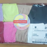 10K2501 - KIT FIO DENTAL COM ELASTICO PERNA E CINTURA - KIT COM 10 PECAS EM CORES SORTIDAS