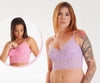 Sutiã Cropped em Renda Bojo Duplo com Arco - 75