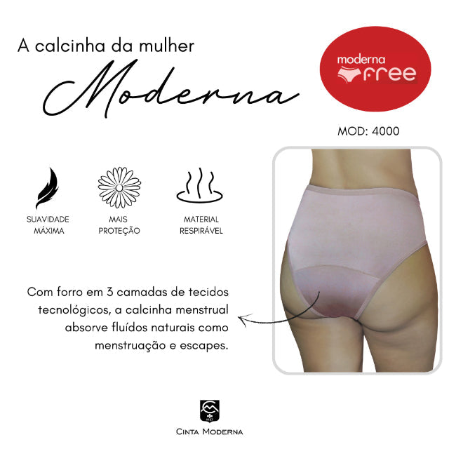 Calcinha Absorvente - 4000