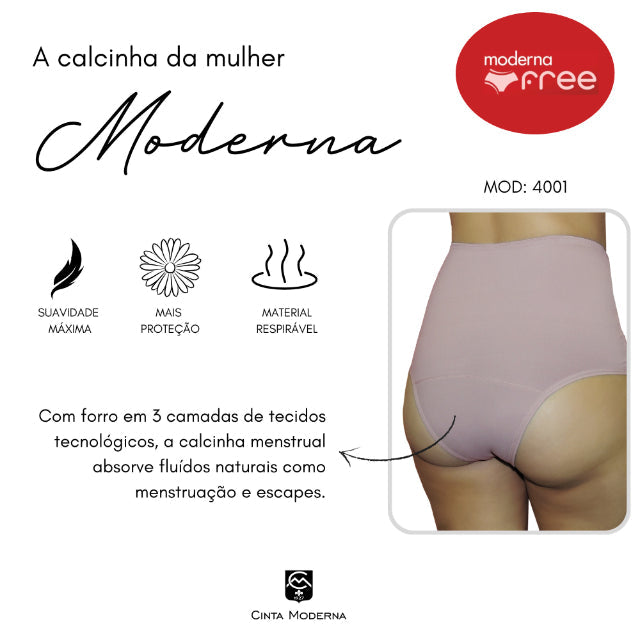 Calcinha Pós Parto Absorvente - 4001